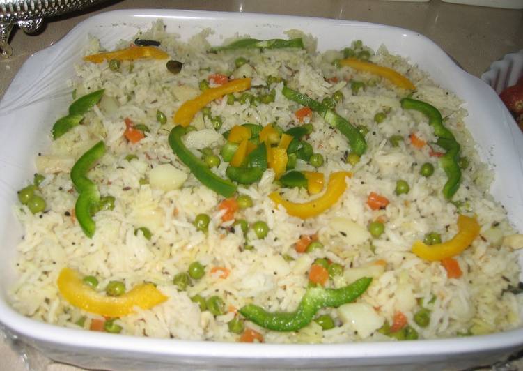 Delicious Indian Vegetable Rice