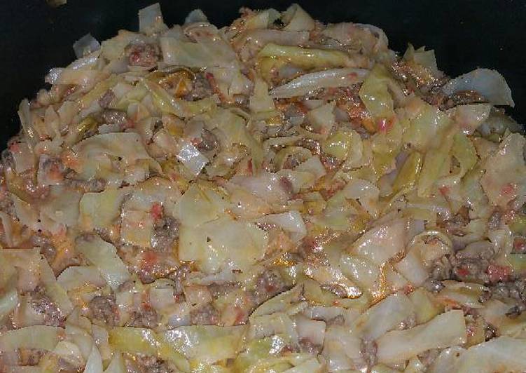 Unstuffed Cabbage and Beef
