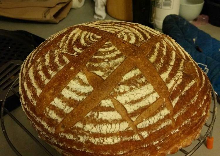 Retarded Spelt Bread (with special kneads)