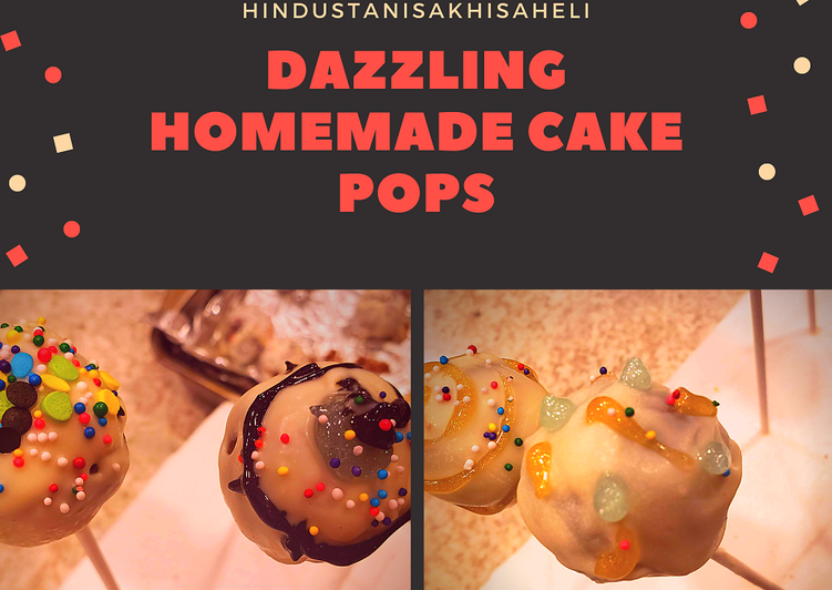 Dazzling Homemade Cake Pops