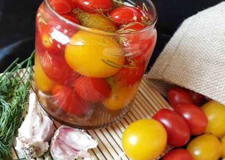 Pickled Cherry Tomatoes