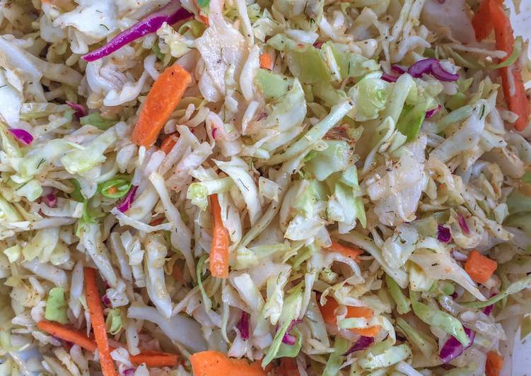 Sweet & Spicy Cole Slaw