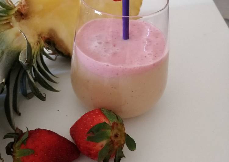 Double layers smoothie