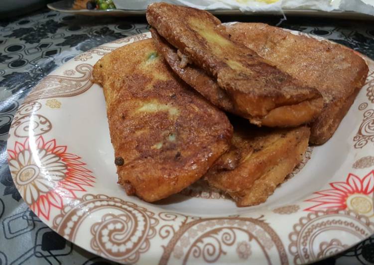 Bread Fried Sandwiches #CookPadRamadan #Iftarspecialwithhuma