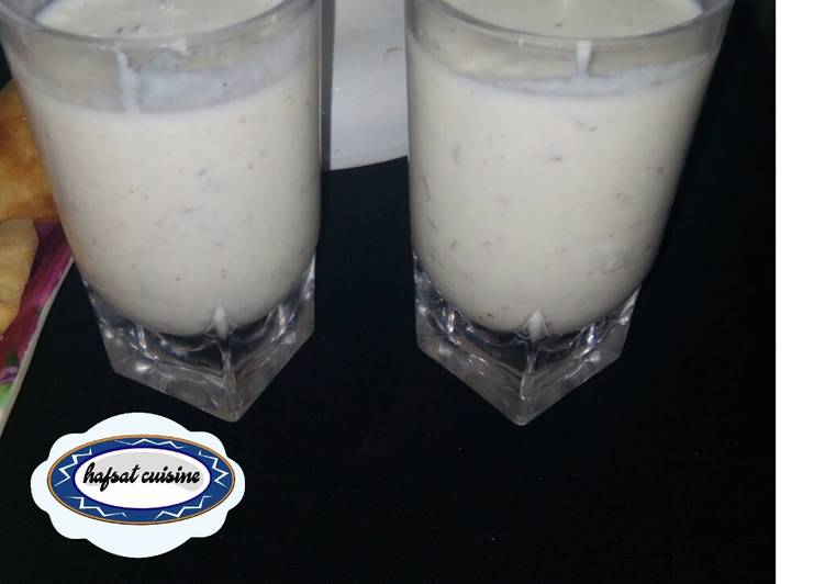 Coconut milk shake