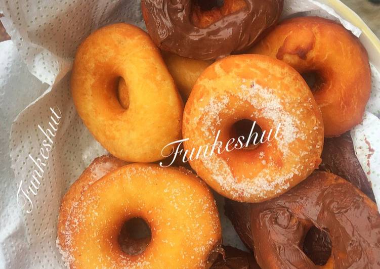 Fried doughnuts