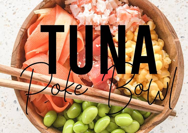 Easy HOMEMADE Teriyaki Tuna Poke Bowl