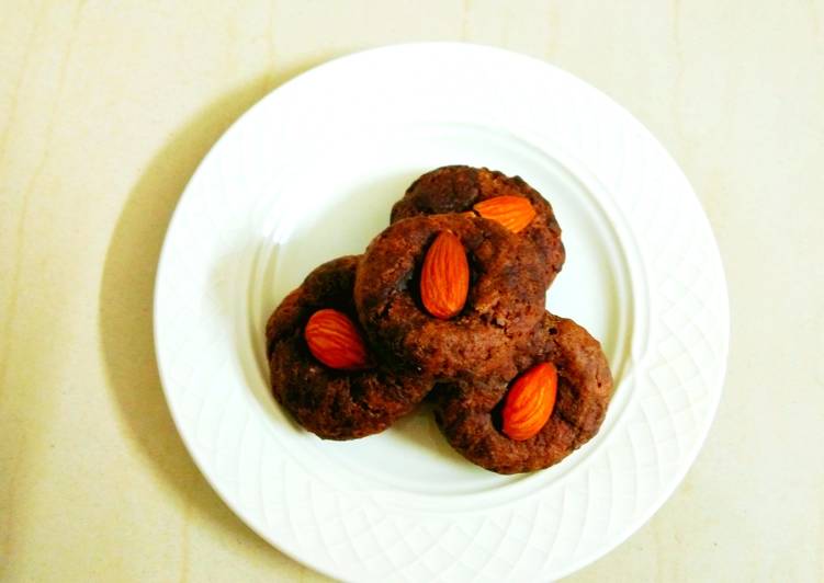 Healthy Chocolate and Ragi cookies