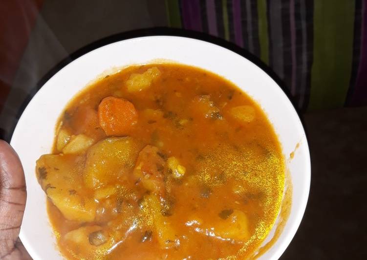Yam curry #Jikonichallenge