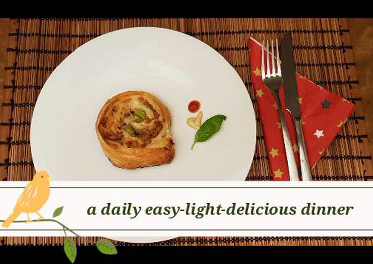 A daily easy-light-delicious dinner/brunch (savoury danish pastries)