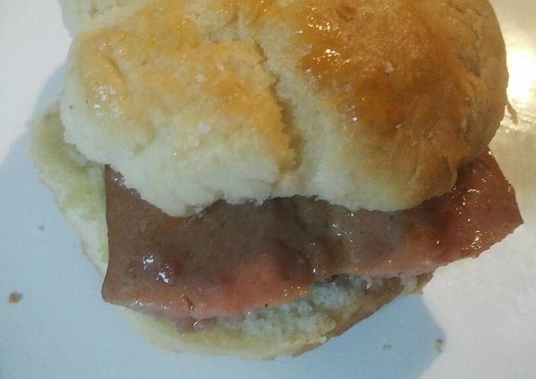 Smoked Sausage Biscuits